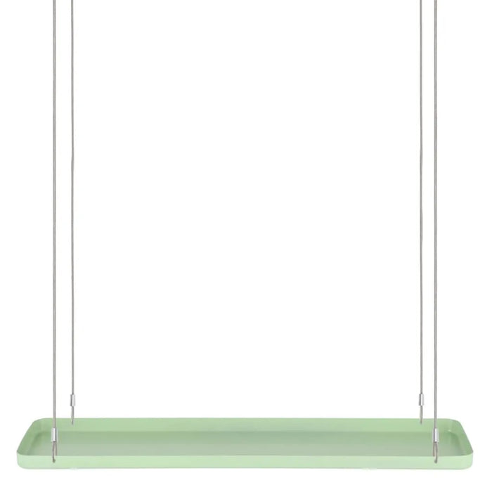 Rectangular Hanging Plant Tray in Green | Large - Little and Giant Explorers Esschert Design