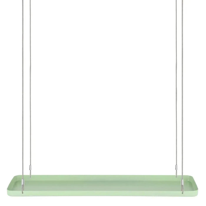 Rectangular Hanging Plant Tray in Green | Large - Little and Giant Explorers Esschert Design