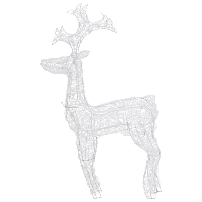 Reindeer Christmas Decoration 90 LEDs (60 x 16 x 100cm) - Little and Giant Explorers vidaXL