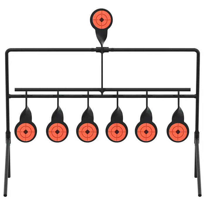 Resetting Target – Black | Steel Pellet Catcher for Indoor and Outdoor Shooting Practice VIDAXL - Little and Giant Explorers