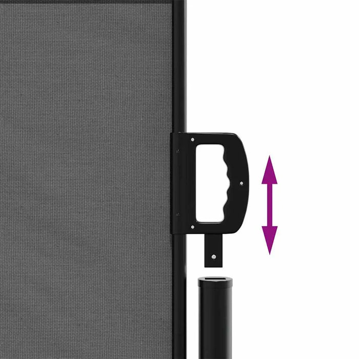 Retractable Side Awning – Anthracite | 100 × 300cm - Wall-Mounted Privacy Screen VIDAXL - Little and Giant Explorers vidaXL