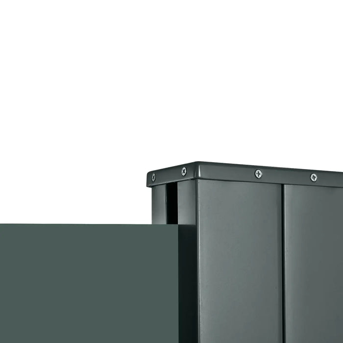 Retractable Sun Side Awning in Grey (3 x 2m) - Little and Giant Explorers Outsunny