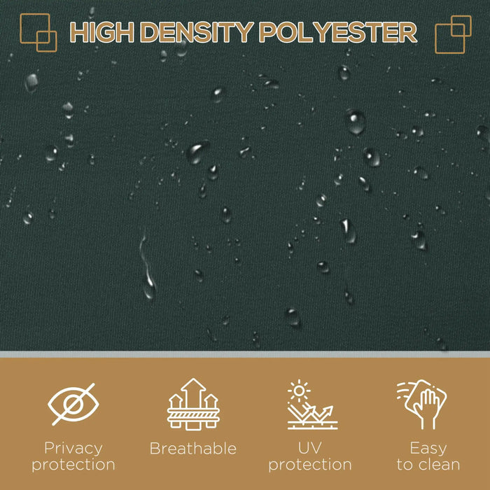 Retractable Sun Side Awning in Grey (3 x 2m) - Little and Giant Explorers Outsunny