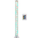 RGB LED standing floor lamp with color-changing lights and remote control
