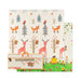 Extra Large Baby Floor Mat with Carry Bag - Deer/Giraffe Design (200 x 180cm) - Little and Giant Explorers Costway