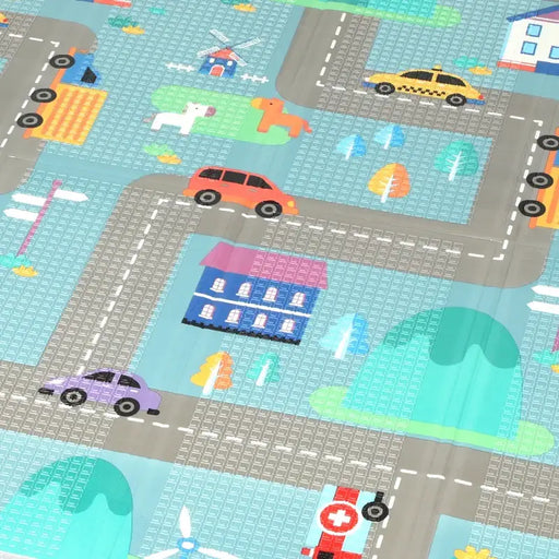 Reversible Baby Play Mat – Multicoloured | Double-Sided Design - Foldable Foam Play Mat AIYAPLAY - Little and Giant Explorers AIYAPLAY