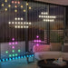 RGB Curtain Fairy Lights | 3x3m App-Controlled Hanging Lights with 400 LEDs HOMCOM - Little and Giant Explorers HOMCOM