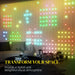 RGB Curtain Fairy Lights | 3x3m App-Controlled Hanging Lights with 400 LEDs HOMCOM - Little and Giant Explorers HOMCOM