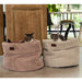 Ribbed Cat Basket in Pink (50 x 35cm) - Little and Giant Explorers Designed by Lotte