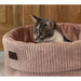 Ribbed Cat Basket in Pink (50 x 35cm) - Little and Giant Explorers Designed by Lotte