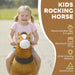 Ride-On Pony – Dark Brown Plush Horse | Motion-Powered Ride-On AIYAPLAY - Little and Giant Explorers