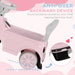 Ride On Sliding Car with Air Horn and Anti-Over-Backwards in Pink - Little and Giant Explorers AIYAPLAY