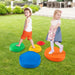 River Stones Stepping Stone Set - Multi-Colour Design | 5-Piece Sensory Play Set COSTWAY - Little and Giant Explorers Costway