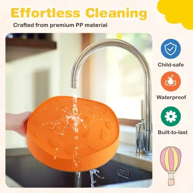 River Stones Stepping Stone Set - Multi-Colour Design | 5-Piece Sensory Play Set COSTWAY - Little and Giant Explorers Costway