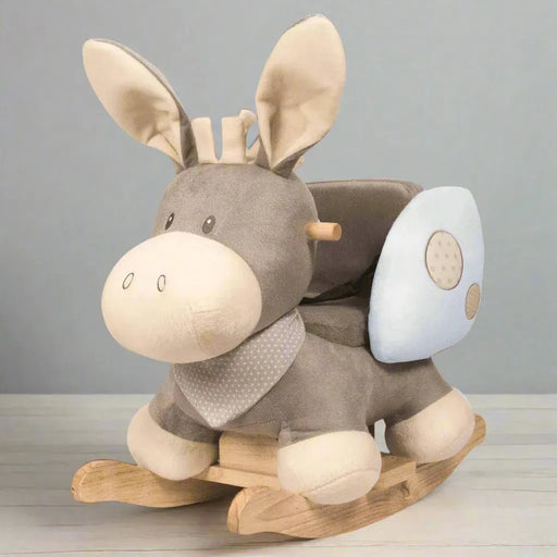 Rocker Cappuccino Donkey - Little and Giant Explorers Nattou