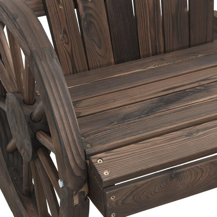 Rocking Adirondack Chair in Solid Wood Fir - Little and Giant Explorers vidaXL