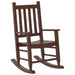 Rocking Chair for Children in Brown and Solid Wood Poplar - Little and Giant Explorers vidaXL