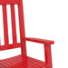 Rocking Chair for Children in Red and Solid Wood Poplar - Little and Giant Explorers vidaXL