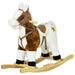 Rocking Horse with Music, Sounds and Saddle - Little and Giant Explorers HOMCOM