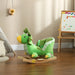 Rocking Ride-On Dinosaur with Sounds and Safety Belt - Little and Giant Explorers AIYAPLAY