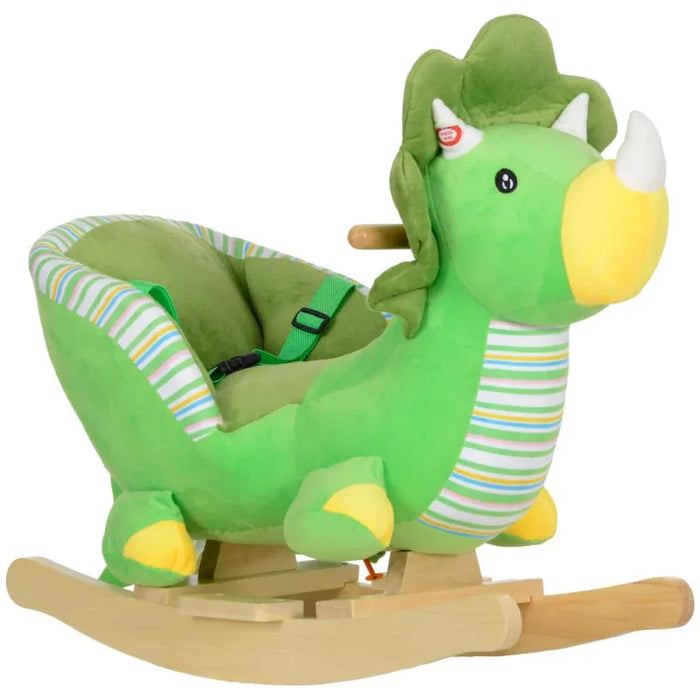 Rocking Ride-On Dinosaur with Sounds and Safety Belt - Little and Giant Explorers AIYAPLAY