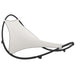 Rocking Sun Lounger with Wheels in Cream - Little and Giant Explorers vidaXL