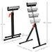 Roller Support Stand | Adjustable Height with Ball Bearing Rollers - Little and Giant Explorers HOMCOM