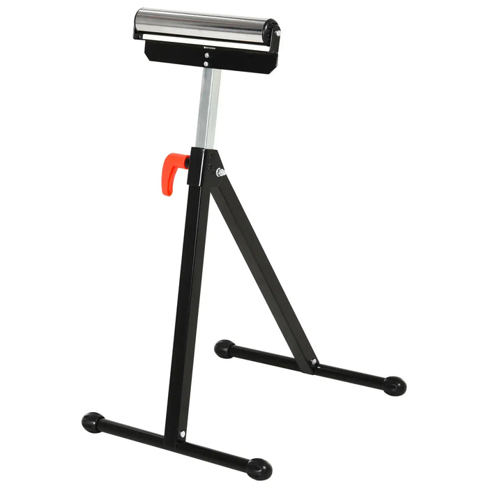 Roller Support Stand | Adjustable Height with Ball Bearing Rollers - Little and Giant Explorers HOMCOM