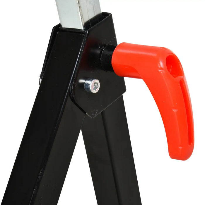 Roller Support Stand | Adjustable Height with Ball Bearing Rollers - Little and Giant Explorers HOMCOM