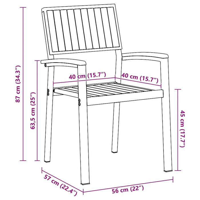 9-Piece Garden Dining Set in Grey and Aluminium Durable - Little and Giant Explorers vidaXL