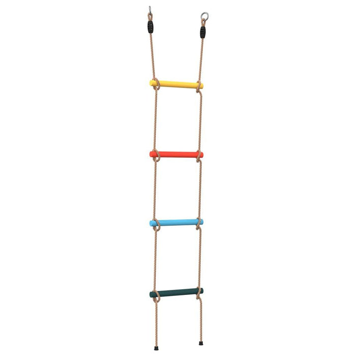 Rope Ladder for Kids with 4 Rungs - Little and Giant Explorers vidaXL