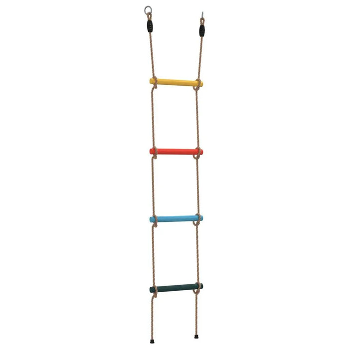 Rope Ladder for Kids with 4 Rungs - Little and Giant Explorers vidaXL