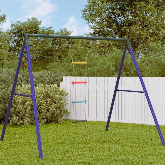 Rope Ladder for Kids with 4 Rungs - Little and Giant Explorers vidaXL