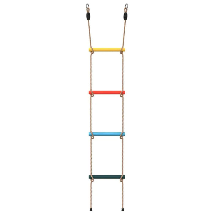 Rope Ladder for Kids with 4 Rungs - Little and Giant Explorers vidaXL