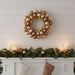 Christmas Wreath in Rose Gold 45cm - Little and Giant Explorers vidaXL