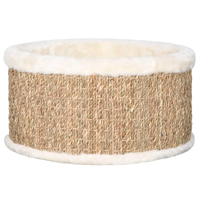 Round Cat Basket in Seagrass - Little and Giant Explorers vidaXL