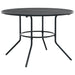 Patio Table Round Anthracite Ø110x72.5 cm Powder-coated Steel - Little and Giant Explorers vidaXL