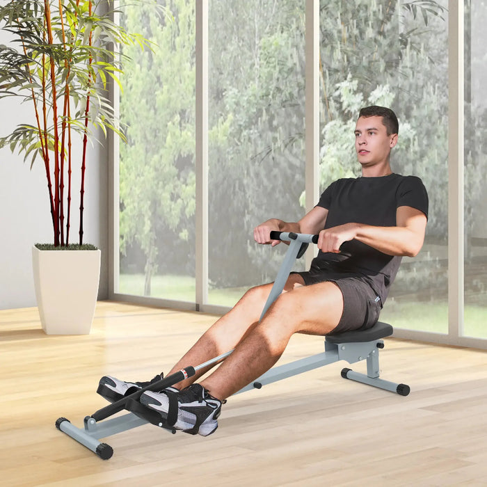 Rowing Machine | Cardio Rower Workout - Little and Giant Explorers HOMCOM