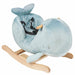 Sally Whale Rocker | Beautiful Design with Safety Harness and Non-Tip Frame - Little and Giant Explorers Nattou