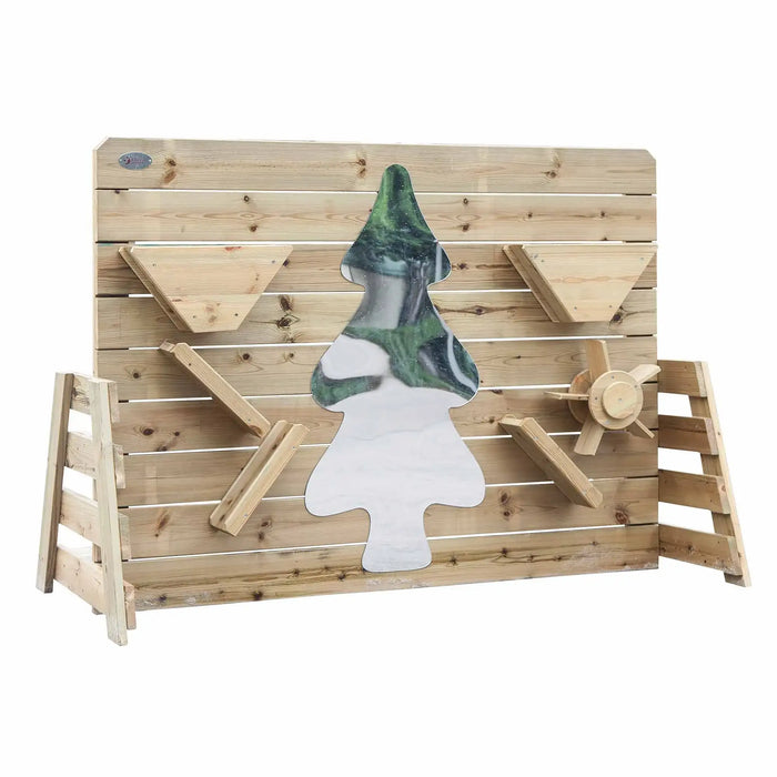 Sand and Water Play Wall | Wooden Activity Centre with Sensory Features - Little and Giant Explorers Classic World
