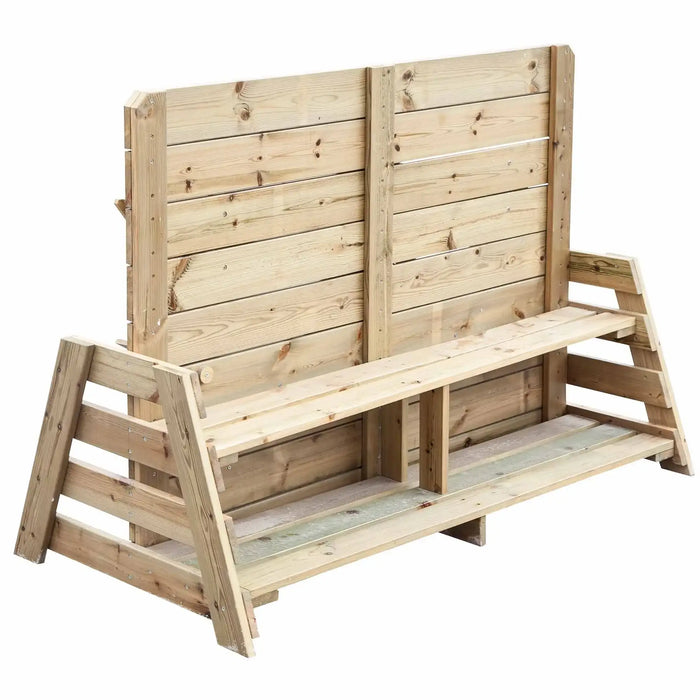 Sand and Water Play Wall | Wooden Activity Centre with Sensory Features - Little and Giant Explorers Classic World