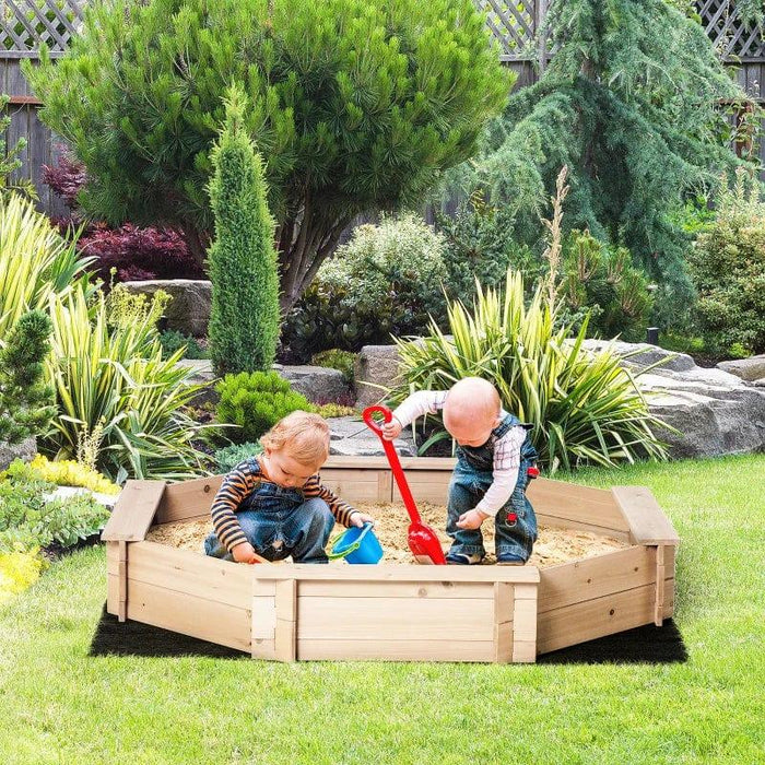 Sandbox with Cover - Little and Giant Explorers Outsunny