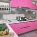 Self-Adhesive Furniture Film in High Gloss Pink (500 x 90cm) - Little and Giant Explorers vidaXL