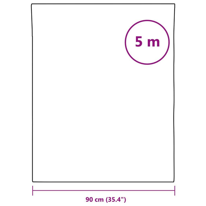 Self-Adhesive Furniture Film in High Gloss Silver (500 x 90cm) - Little and Giant Explorers vidaXL