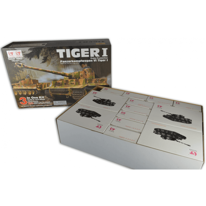 Self Assembly Taigen Tiger 1 RC Tank | Kit Version - Little and Giant Explorers Taigen