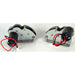 Pair of 1/16 scale Tiger tank RC gearbox motors with wiring and metal gears