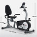 Semi-Recumbent Exercise Bike – 8-Level Magnetic Resistance | LCD Monitor HOMCOM - Little and Giant Explorers HOMCOM