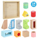 Sensory Block Set | Wooden Educational Toys for Kids - Sight, Sound and Touch Learning SOKA® - Little and Giant Explorers SOKA Play Imagine Learn