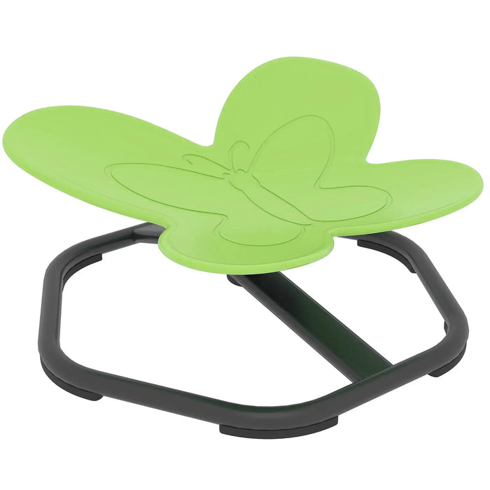 Sensory Spinning Chair Green Butterfly Shape | 360° Spinning Design and Non-Slip Base - Little and Giant Explorers AIYAPLAY