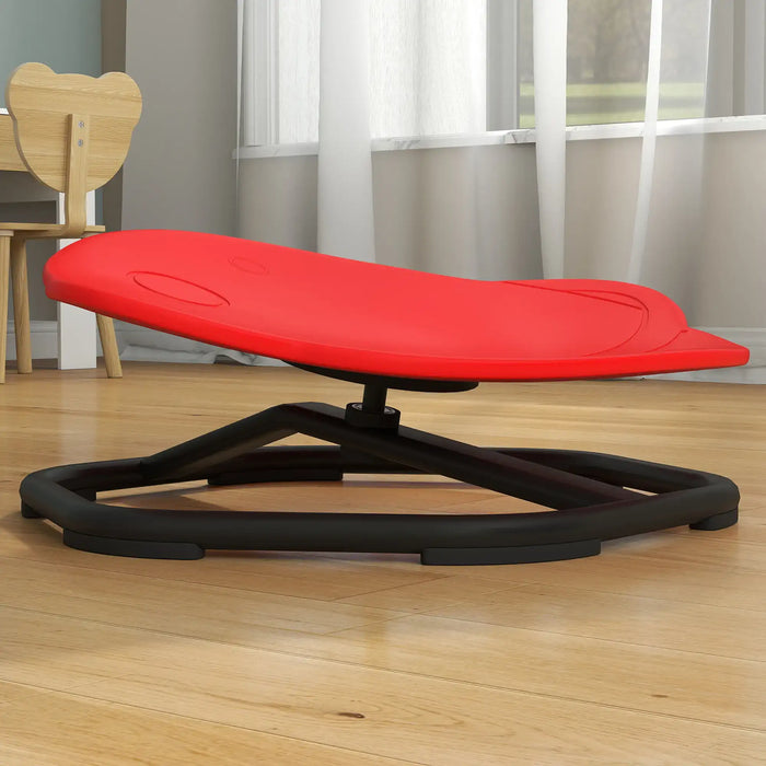 Sensory Spinning Chair Red Planet Shape | 360° Spinning Design and Non-Slip Base - Little and Giant Explorers AIYAPLAY